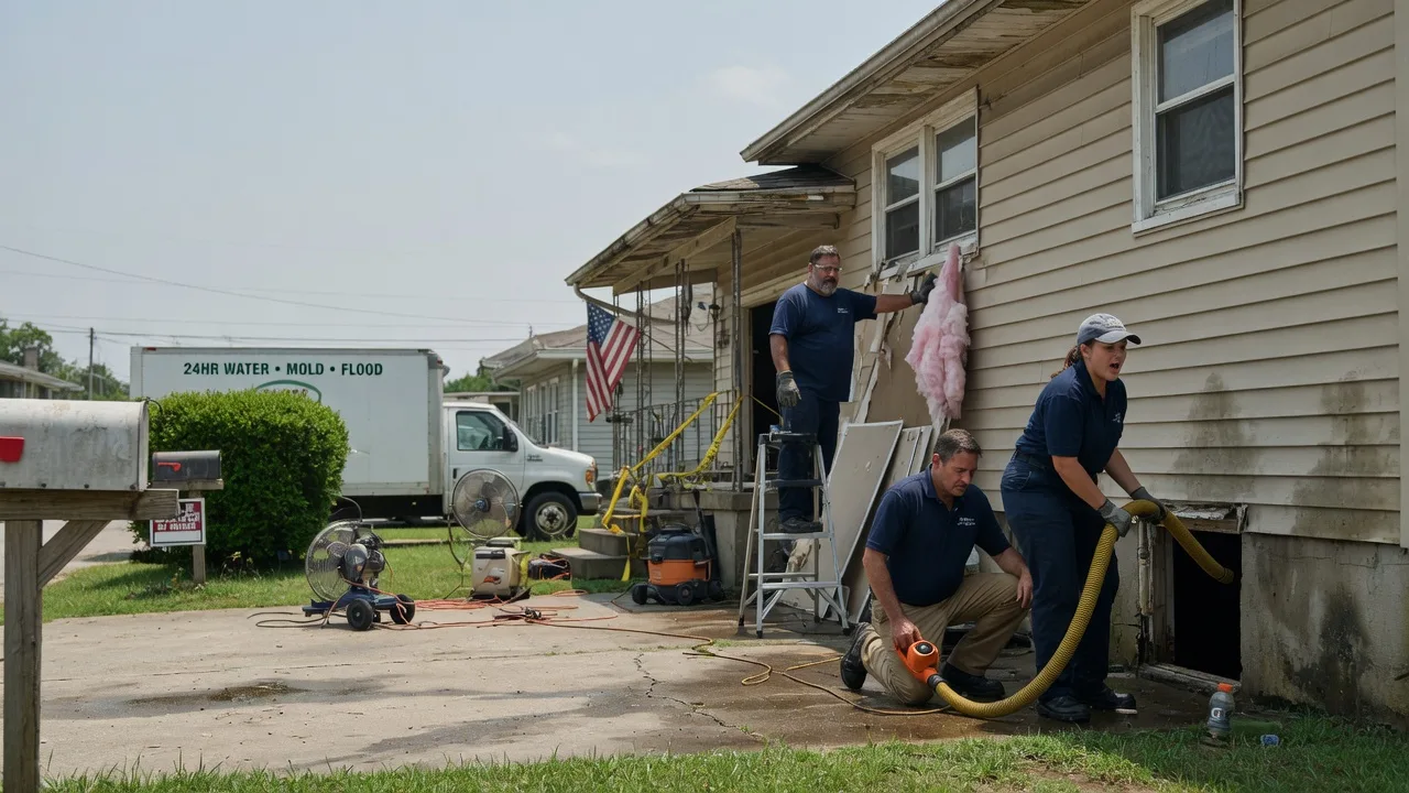 Water Damage Repair in Blachly, OR near me